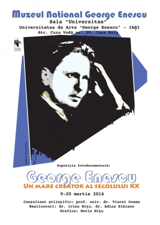 Expoziția fotodocumentară ”George Enescu - Un mare creator al secolului XX”